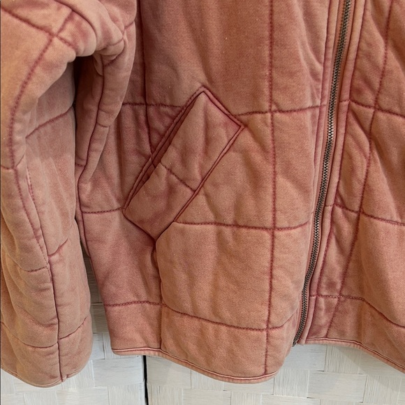 Forever 21 Quilted Cotton  Puffer Jacket - Dusty Pink - Picture 3 of 7